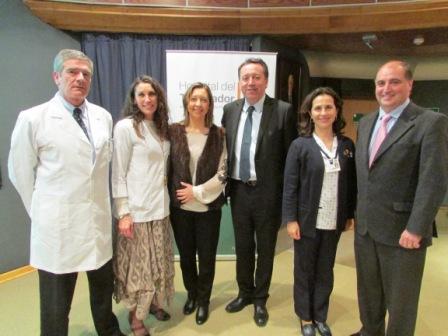 Experta del hospital santa catarina se reune con equipos medicos del hospital del trabajador ACHS