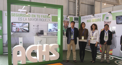 Destacada participación de la ACHS en exponor