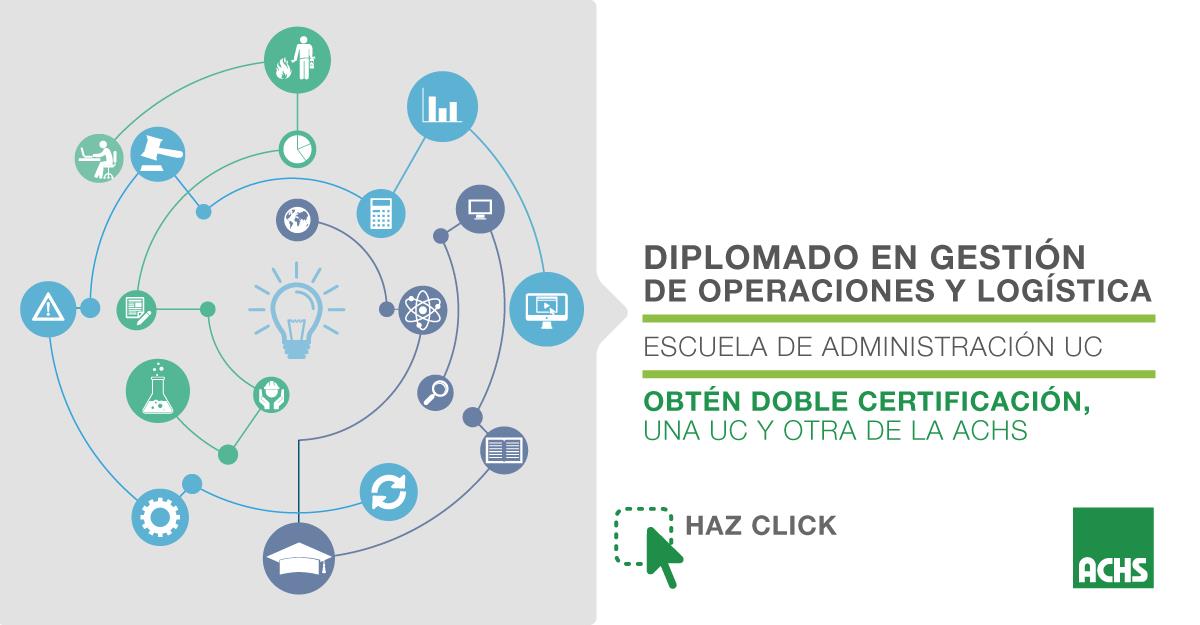 La ACHS y la escuela de administración de la uc dictarán diplomado en gestión de operaciones y logística