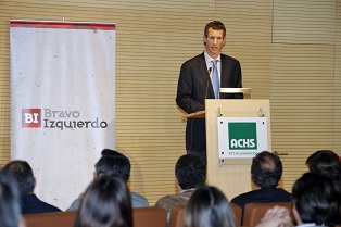 ACHS da la bienvenida a constructora bravo izquierdo