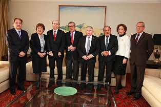 Presidente del directorio de la ACHS se reúne con presidente de la corte suprema 