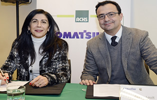 ACHS firma segundo acuerdo de colaboración con holding komatsu cummins