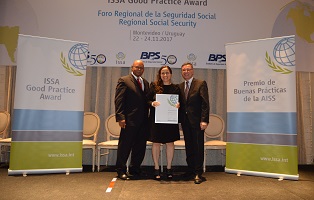 La ACHS recibe distinción otorgada por la asociación internacional de la seguridad social