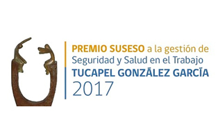 Premio a la gestión de seguridad y salud en el trabajo "tucapel gonzález garcía" 2017