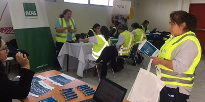 La ACHS realiza con éxito operativo de salud en soprole