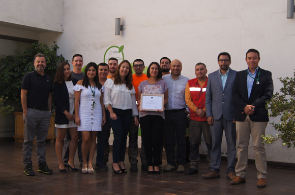 Comité paritario flsmidth supercenter renca recibe certificación nivel superior