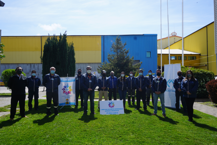 Un nuevo logro para EKA CHILE: empresas contratistas celebran siete años sin accidentes