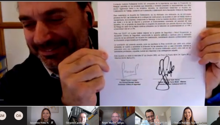 Nuevas sedes DUOC UC y la ACHS se comprometen con acuerdo de colaboración 2020-2021