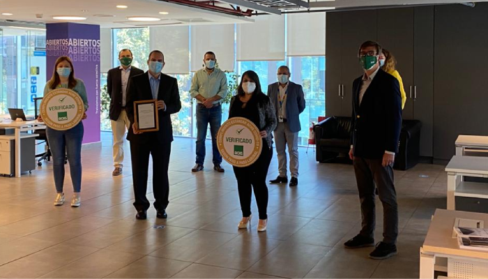 ACHS reconoce al grupo Engie Services con Sello ACHS por cumplir con estándar de prevención del COVID-19