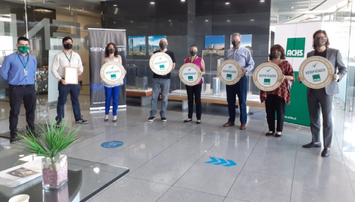 La Asociación Chilena de Seguridad otorga Sello COVID-19 ACHS al edificio corporativo de la Constructora Alturas del Sur (Sencorp)