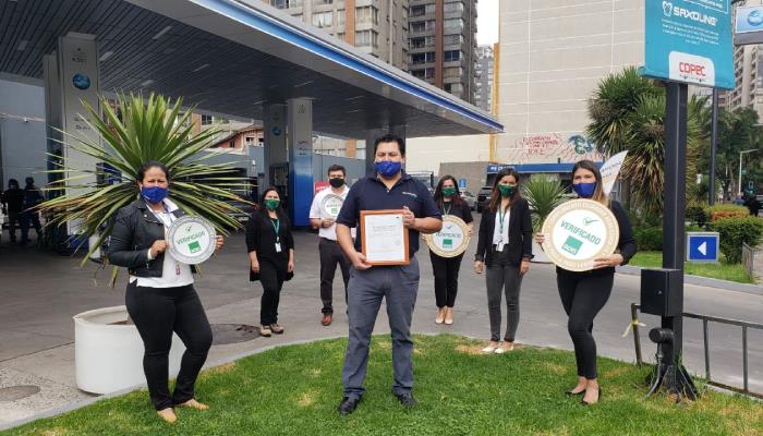 La ACHS certifica que Arcoprime RED de Estaciones de Servicios Copec por Plan de Medidas de Prevención de COVID-19