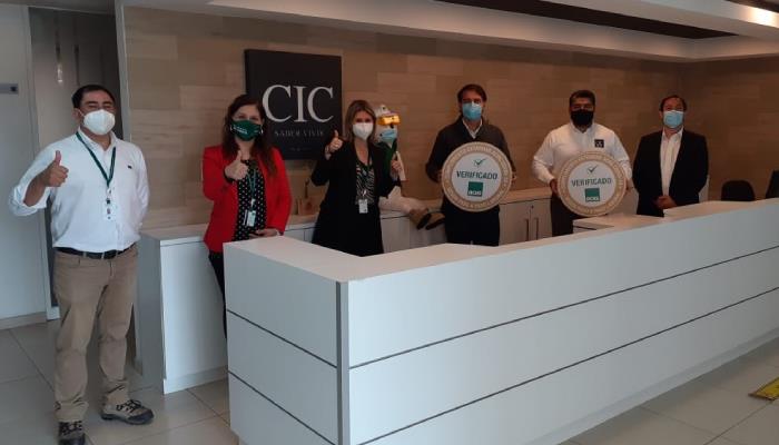 Empresas CIC S.A. es premiada con el Sello COVID-19 ACHS