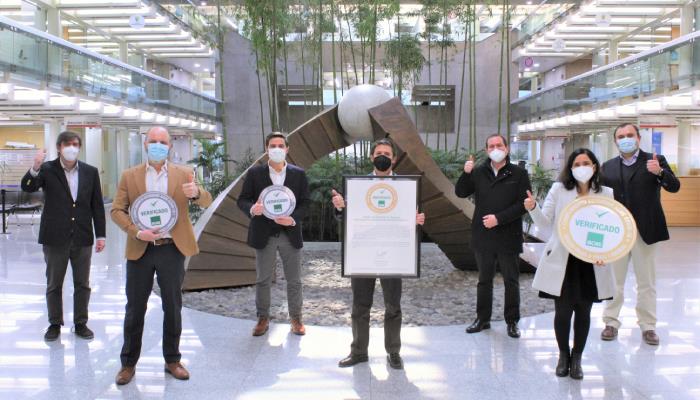 La ACHS entregó sello covid-19 a grupo empresas gasco