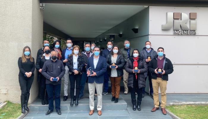 JRI Ingeniería recibió reconocimiento de la ACHS por cumplir más de 9 años sin accidentes ni enfermedades profesionales