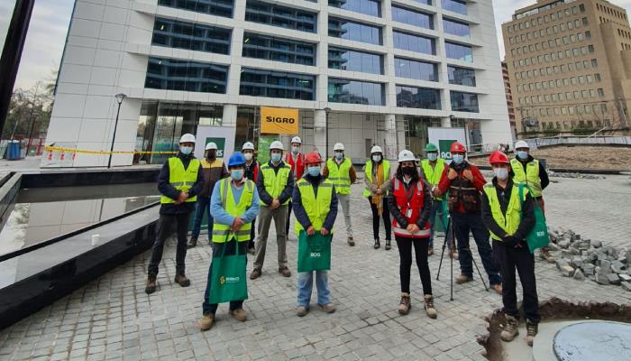 La ACHS le dio la bienvenida a la Constructora Sigro y generan alianza estratégica para continuar promoviendo una cultura preventiva al interior de la empresa
