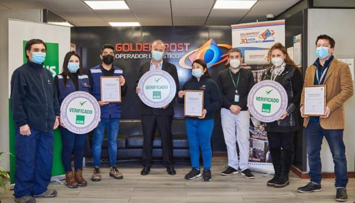 Goldenfrost recibe Sello COVID-19 ACHS por su destacada labor preventiva