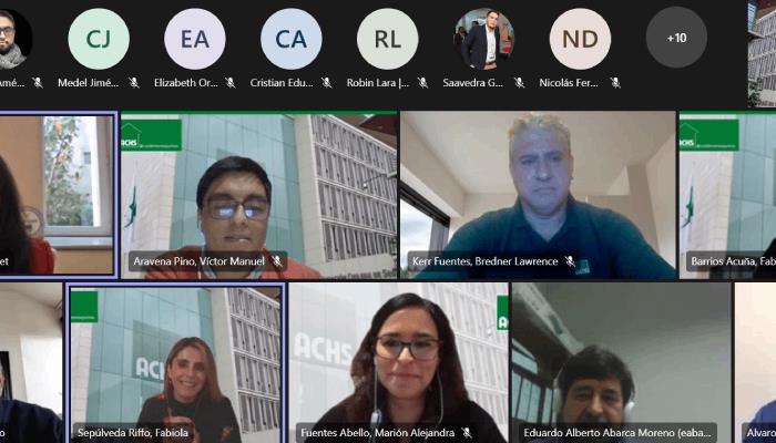 Instituciones de Educación Superior se reúnen por séptima vez en Mesa Técnica organizada por la ACHS