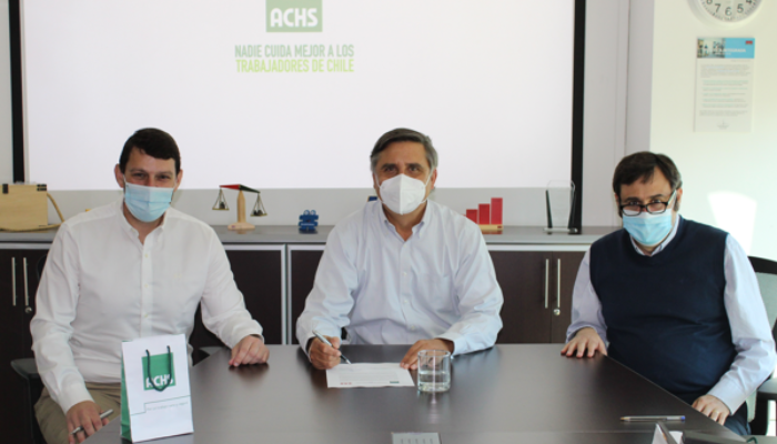 Se renovó el Acuerdo de Colaboración 2022 entre la ACHS y el Grupo Securitas