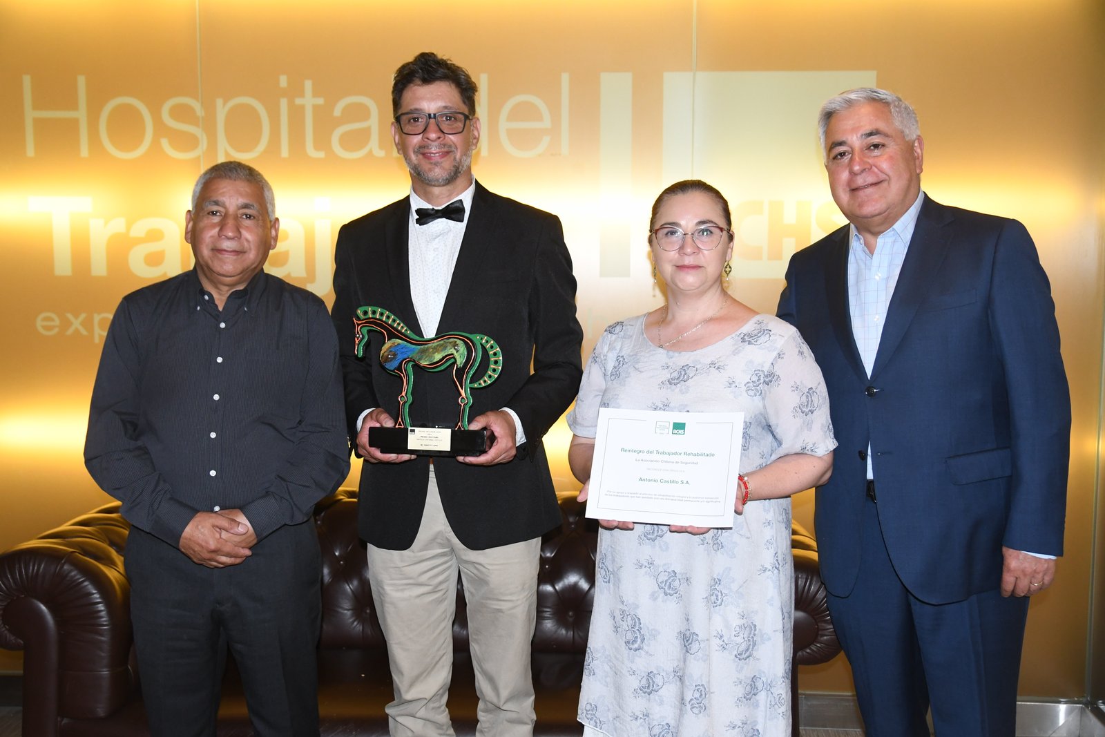 La ACHS reconoce a empresas y trabajadores por su aporte a la inclusión de personas con discapacidad