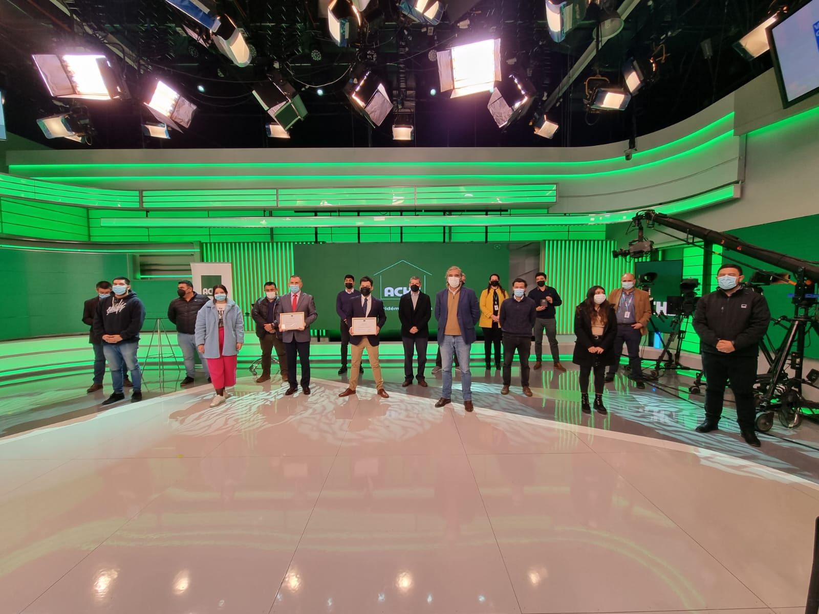 La ACHS entregó la Certificación Nivel Superior al Comité Paritario de Higiene y Seguridad de Megamedia Radio S.A. 