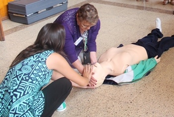 Trabajadoras de casa particular aprenden sobre accidentes y primeros auxilios