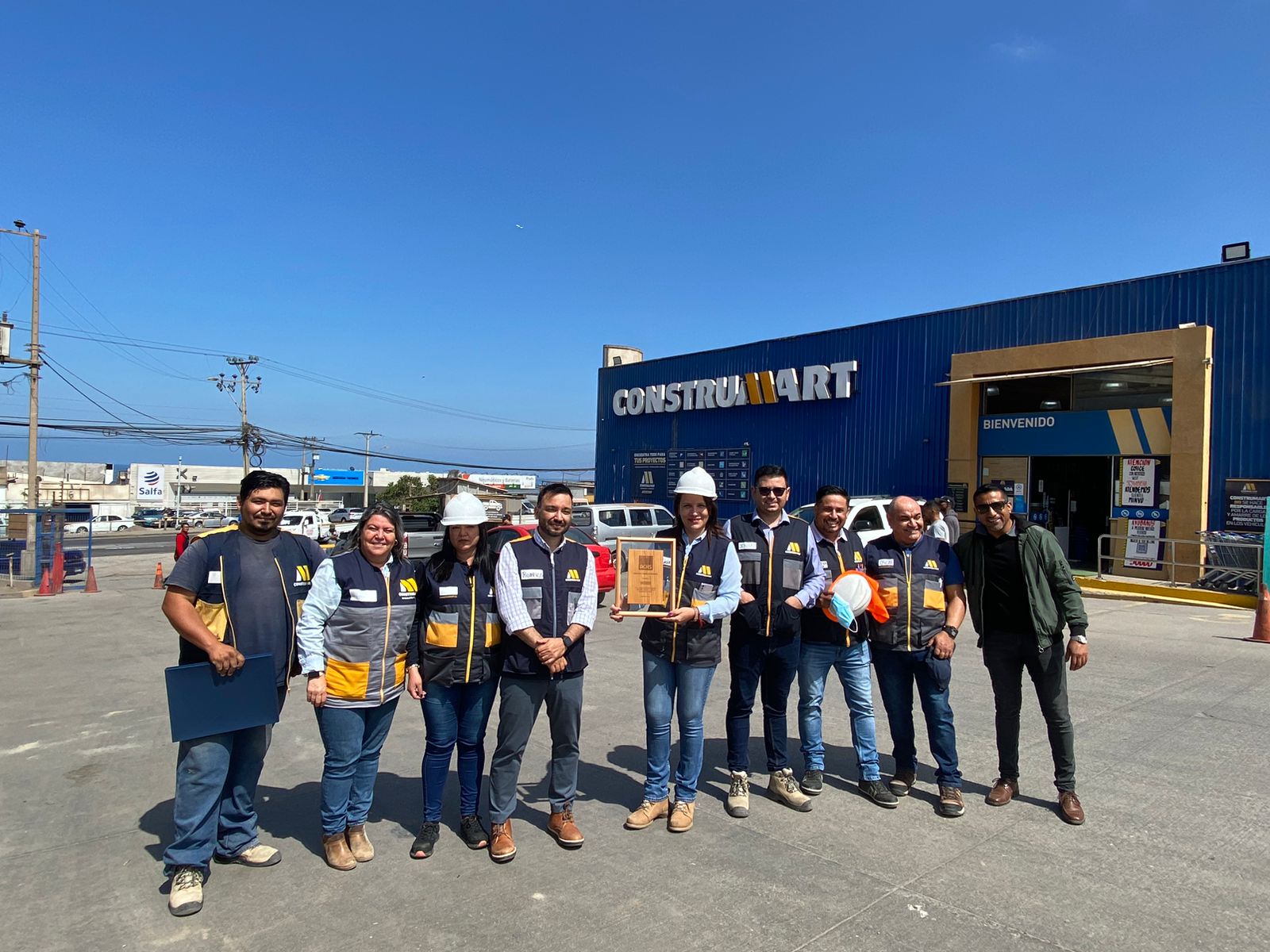 Construmart Antofagasta logra cumplir 1 año sin accidentes totales y reconoce a sus trabajadores 