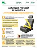 Elementos de protección en un vehículo