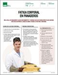 Fatiga corporal en panaderos