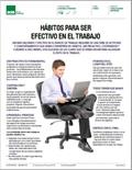 Hábitos para ser efectivo en el trabajo