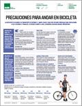 Precauciones para andar en bicicleta