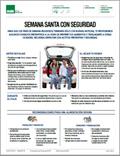 Semana santa con seguridad