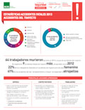 Estadísticas accidentes fatales 2013 Accidentes del trayecto