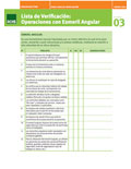 Lista de Verificación: Operaciones con Esmeril Angular