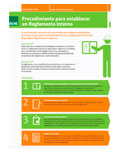Procedimiento para establecer un reglamento interno
