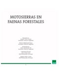 Motosierras en faenas forestales