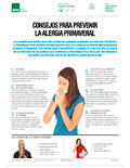 Consejos para prevenir la alergia primaveral