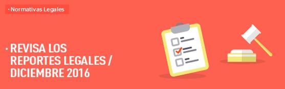 Normativas legales / diciembre 2016