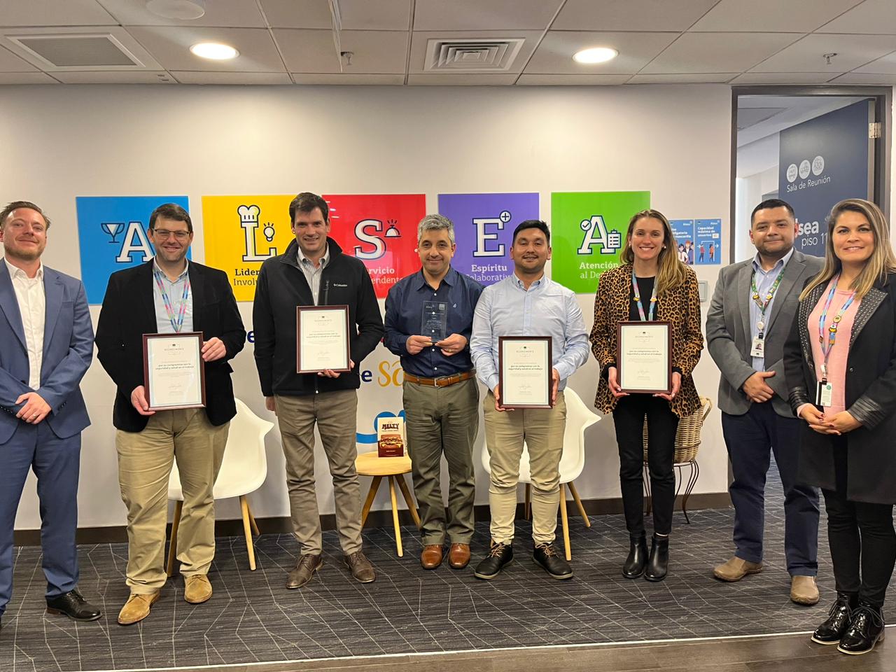 La Achs reconoce a Holding ALSEA por su compromiso con la Seguridad y Salud en el Trabajo