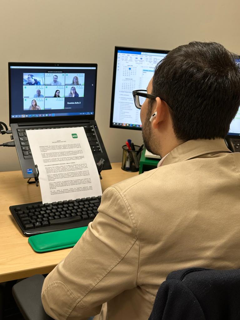 La Achs capacita a representantes de Comités Paritarios de Higiene y Seguridad en prevención del ciberacoso e investigación de accidentes laborales