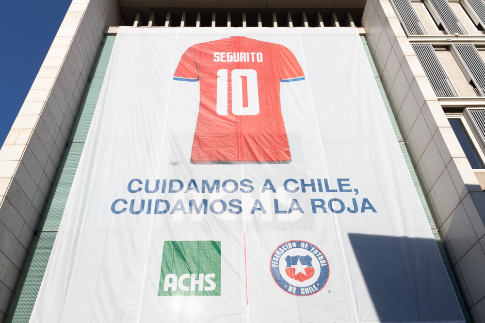 La ACHS se convierte en sponsor oficial de La Roja