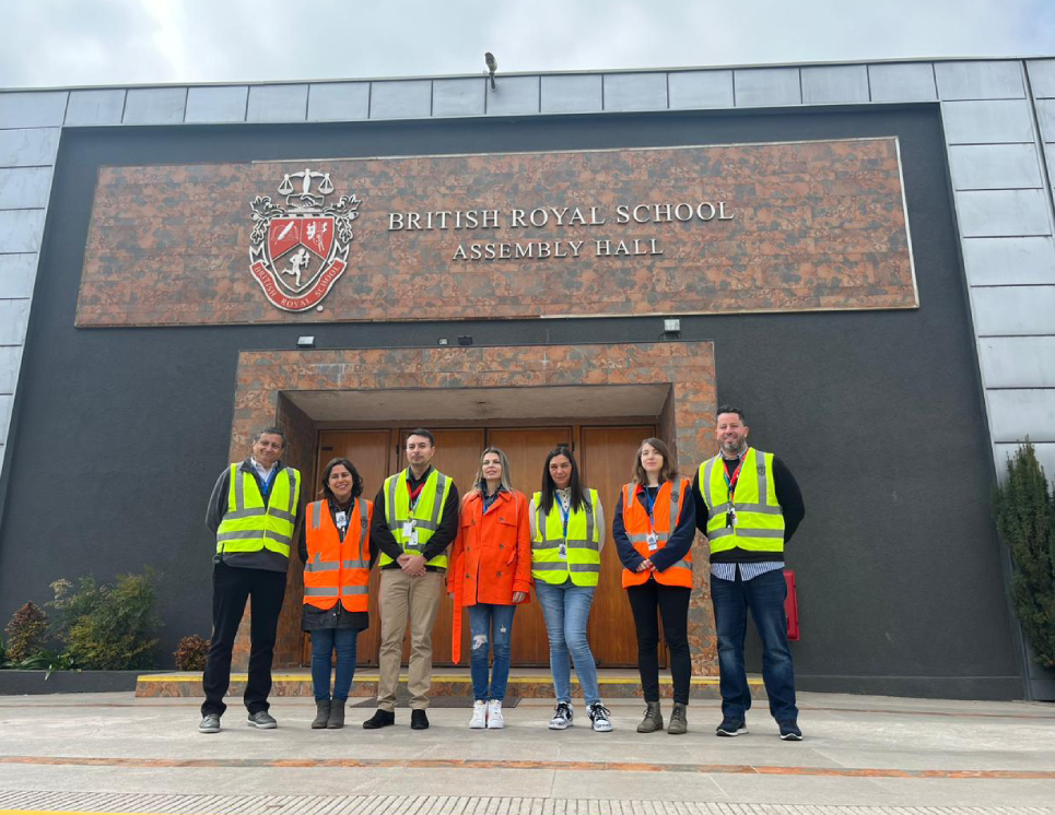 La Achs participa en masivo simulacro realizado en colegios del Grupo International Schools Partnership