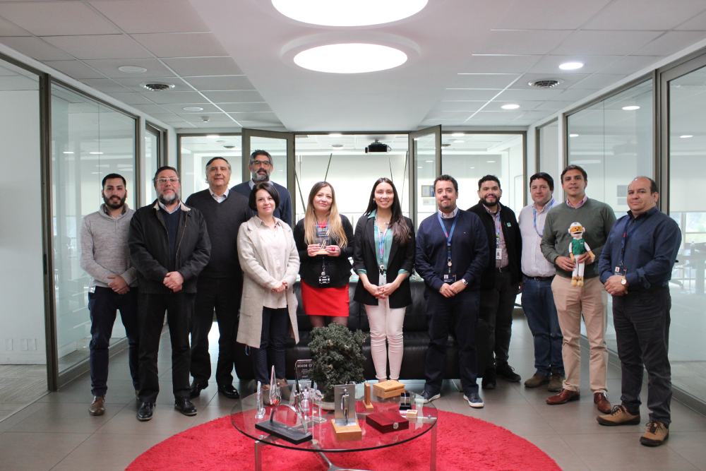 Achs Seguro Laboral entrega reconocimiento al área de Operaciones Retail de empresa Securitas